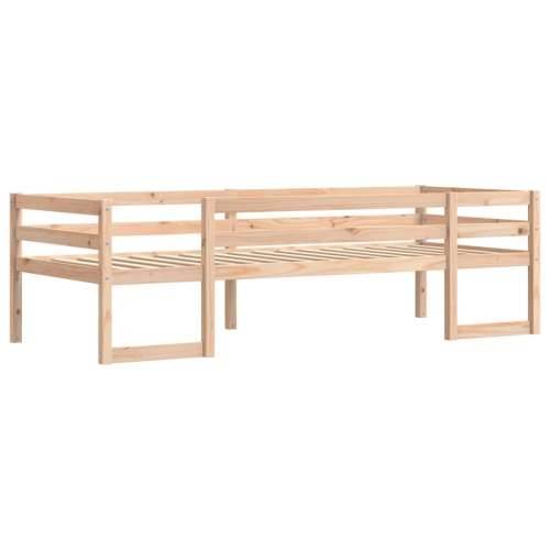 Okvir za dječji krevet 80 x 200 cm od masivne borovine - Prirodna 80 x 200 cm Cijena