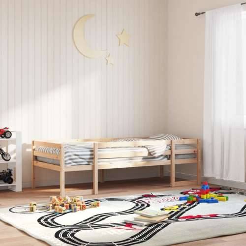 Okvir za dječji krevet 80 x 200 cm od masivne borovine - Prirodna 80 x 200 cm Cijena