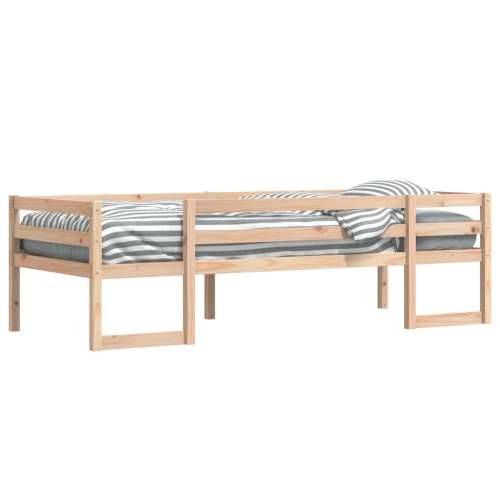 Okvir za dječji krevet 80 x 200 cm od masivne borovine - Prirodna 80 x 200 cm Cijena