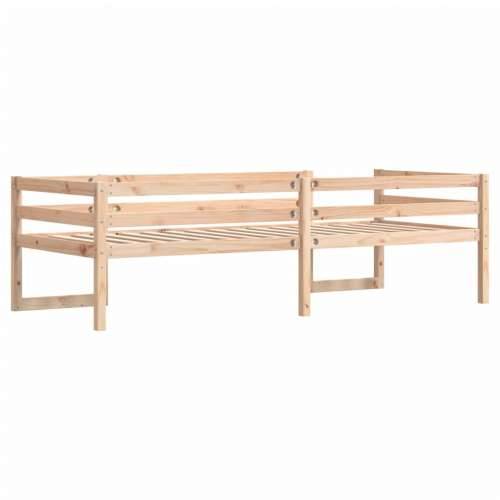 Okvir za dječji krevet 80 x 200 cm od masivne borovine - Prirodna 80 x 200 cm Cijena