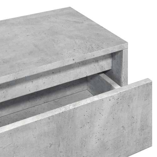 4-dijelni set za hodnik siva boja betona od konstruiranog drva - Beton siva Cijena