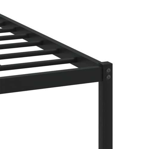 Metalni okvir kreveta bez madraca boja hrasta 140x190 cm Dimljeni hrast 140 x 190 cm s uzglavljem Cijena