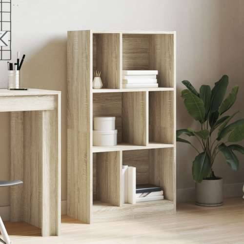 Regal za knjige boja hrasta 57x28,5x107,5 cm konstruirano drvo - sonoma hrast 1 107.5 cm Cijena