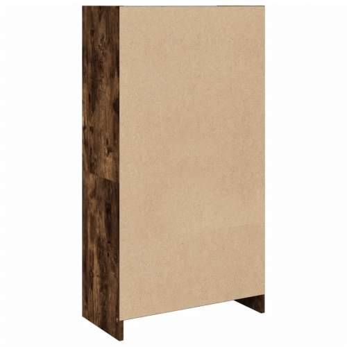 Regal za knjige boja hrasta 57x28,5x107,5 cm konstruirano drvo - Dimljeni hrast 1 107.5 cm Cijena