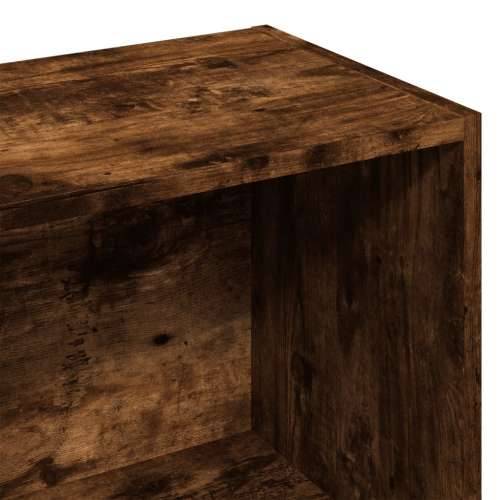Regal za knjige boja hrasta 57x28,5x107,5 cm konstruirano drvo - Dimljeni hrast 1 107.5 cm Cijena