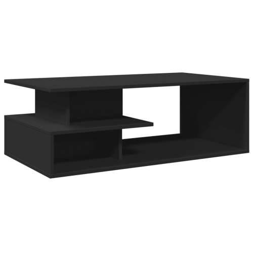 Stolić za kavu crni 102 x 55 x 35 od konstruiranog drva - Crna 1 Cijena