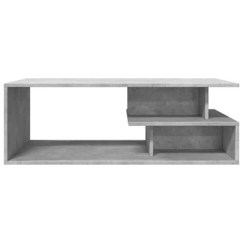 Stolić za kavu boja betona 102 x 55 x 35 cm konstruirano drvo - Beton siva 1 Cijena