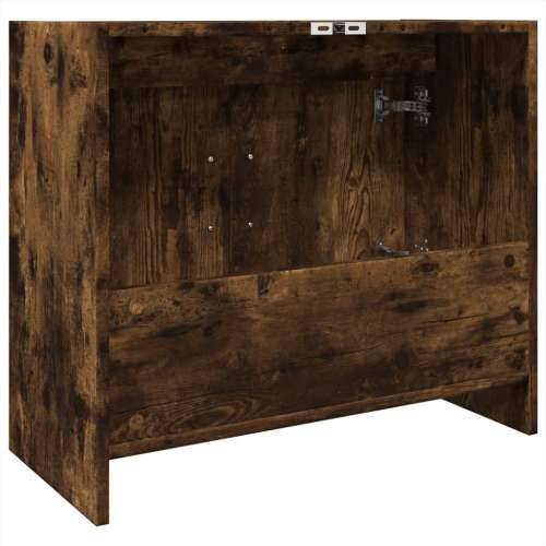 Ormarić za Lavabo - Umivaonik boja dimljenog hrasta 63x29x55 cm drveni - Dimljeni hrast 1 Cijena