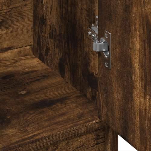 Ormarić za Lavabo - Umivaonik boja dimljenog hrasta 63x29x55 cm drveni - Dimljeni hrast 1 Cijena