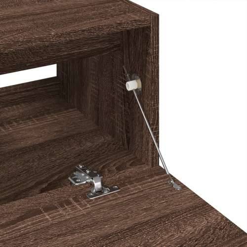 Ormarić za Lavabo - Umivaonik smeđa boja hrasta 59 x 37 x 59 cm drveni - Smeđi hrast 59 x 37 x 59 cm 1 Cijena