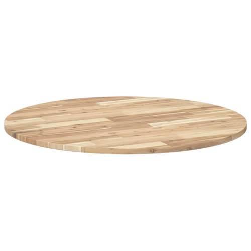 Okrugla stolna ploča Ø 90 x 2 cm od masivnog bagremovog drva - Prirodna (neobrađena) Ø 90 x 2 cm 1 Cijena