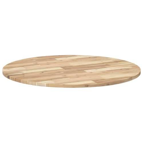 Okrugla stolna ploča Ø 90 x 2 cm od masivnog bagremovog drva - Prirodna (neobrađena) Ø 90 x 2 cm 1 Cijena