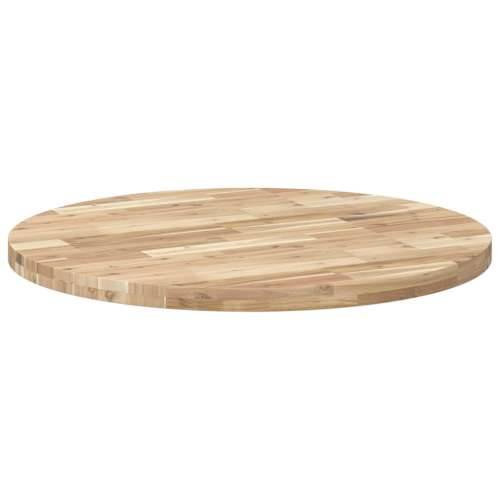 Okrugla stolna ploča Ø 90 x 4 cm od masivnog bagremovog drva - Prirodna (neobrađena) Ø 90 x 4 cm 1 Cijena