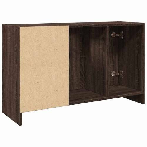 Ormarić za Lavabo - Umivaonik smeđa boja hrasta 90 x 29 x 55 cm drveni - Smeđi hrast 90 x 29 x 55 cm 1 Cijena