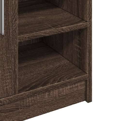 Ormarić za Lavabo - Umivaonik smeđa boja hrasta 63 x 29 x 55 cm drveni Smeđi hrast 63 x 29 x 55 cm 1 Cijena