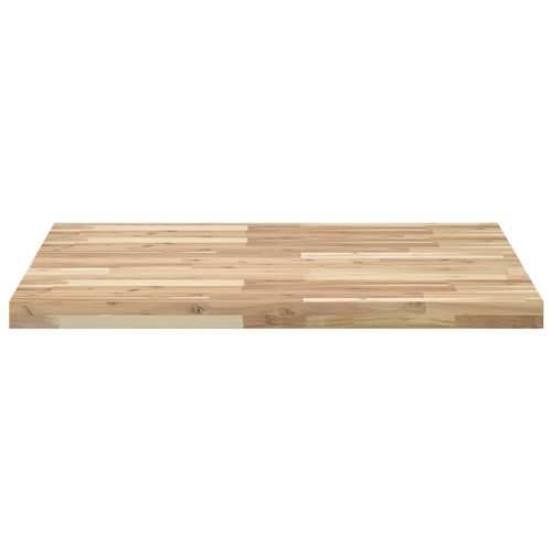 Stolna ploča četvrtasta 80x80x4 cm od masivnog drva bagrema - Prirodna (neobrađena) 80 x 80 x 4 cm 1 Cijena
