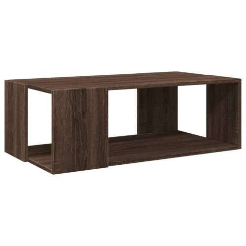 Stolić za kavu smeđa boja hrasta 89,5x48x30 cm drveni - Smeđi hrast 89.5 x 48 x 30 cm 1 Cijena
