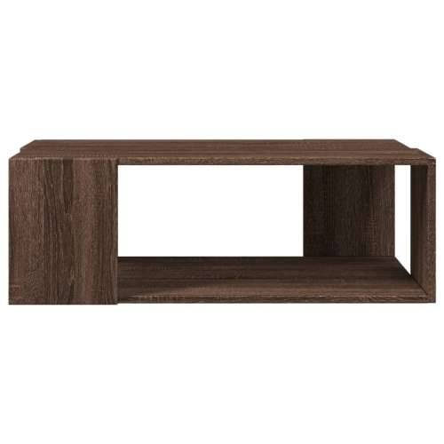 Stolić za kavu smeđa boja hrasta 89,5x48x30 cm drveni - Smeđi hrast 89.5 x 48 x 30 cm 1 Cijena