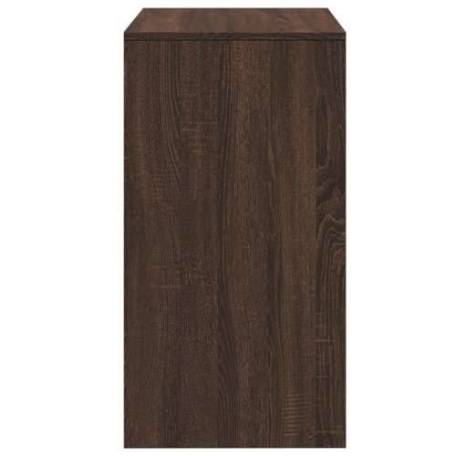 Toaletni stolić sa stolcem smeđa boja hrasta 60 x 40 x 113,5 cm - Smeđi hrast 1 Cijena