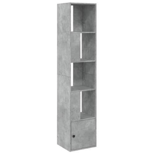 Regal za knjige boja betona 40x36x189 cm konstruirano drvo - Beton siva 1 40 cm Cijena