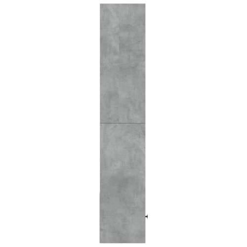 Regal za knjige boja betona 40x36x189 cm konstruirano drvo - Beton siva 1 40 cm Cijena