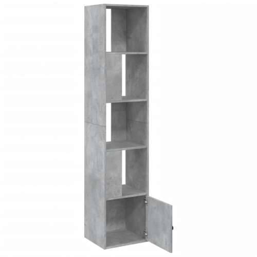 Regal za knjige boja betona 40x36x189 cm konstruirano drvo - Beton siva 1 40 cm Cijena