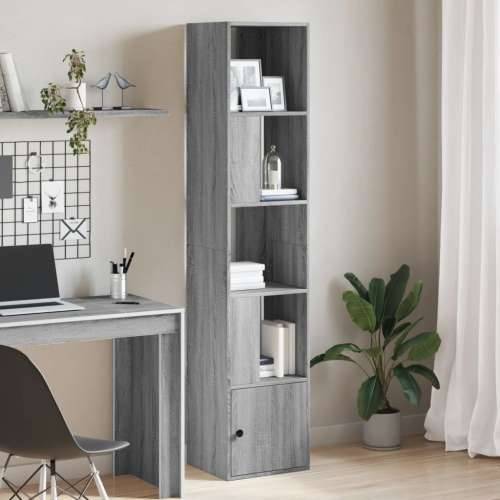 Regal za knjige boja hrasta 40x36x189 cm konstruirano drvo - Sivi hrast sonoma 1 40 cm Cijena