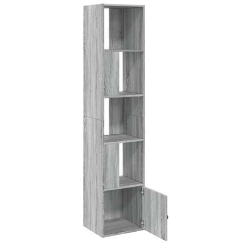 Regal za knjige boja hrasta 40x36x189 cm konstruirano drvo - Sivi hrast sonoma 1 40 cm Cijena