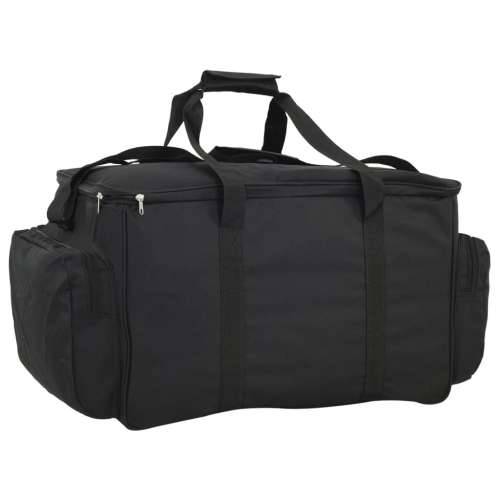 Torba za ribolov vodootporna crna od tkanine Oxford - Crna 57 x 35 x 34 cm Cijena