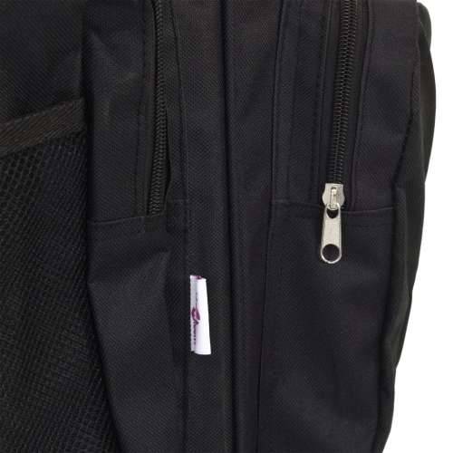 Torba za ribolov vodootporna crna od tkanine Oxford - Crna 57 x 35 x 34 cm Cijena