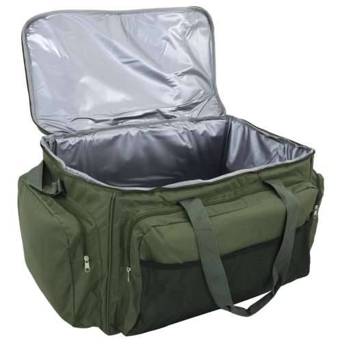 Torba za ribolov vodootporna tamnozelena od tkanine Oxford - Tamnozelena 84 x 35 x 35 cm Cijena