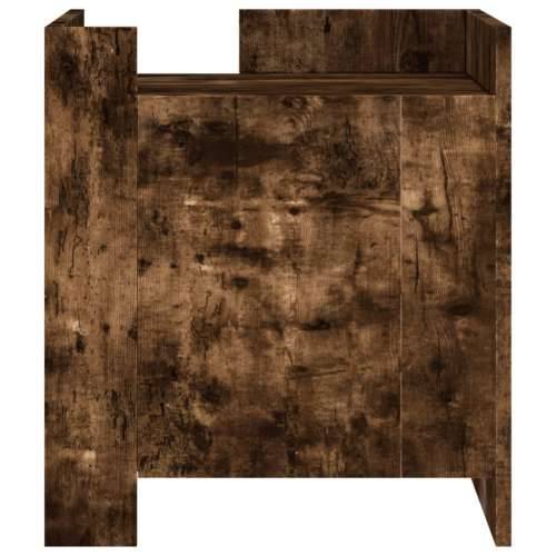 Noćni ormarić dimljena boja hrasta 45x50x50cm konstruirano drvo Dimljeni hrast 1 Cijena