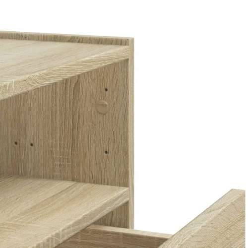Zidni noćni ormarić boja hrasta sonome 45 x 30 x 35 cm - sonoma hrast 1 Cijena