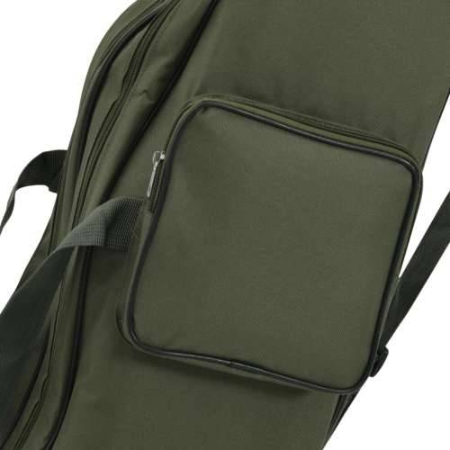 Torba za štap za pecanje tamnozelena 150 cm od tkanine Oxford - Tamnozelena 150 cm 3 odjeljka Cijena