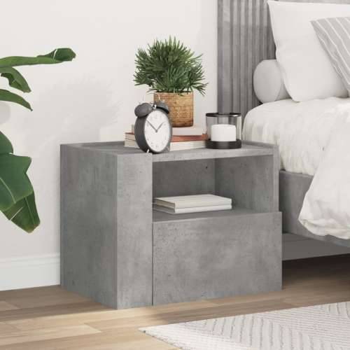 Zidni noćni ormarić siva boja betona 45x30x35 cm - Beton siva 1 35 30 Cijena