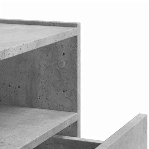 Zidni noćni ormarić siva boja betona 45x30x35 cm - Beton siva 1 35 30 Cijena
