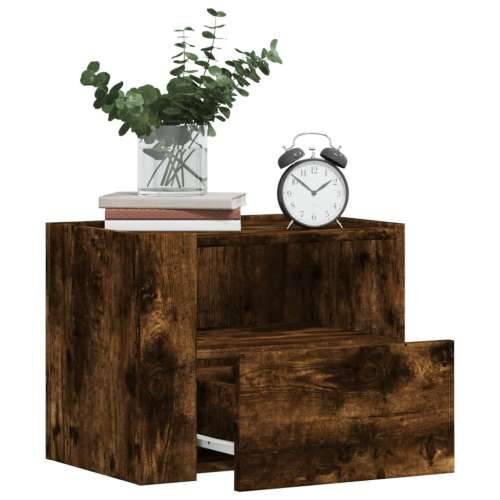 Zidni noćni ormarići 2 kom boja dimljenog hrasta 45x30x35 cm - Dimljeni hrast 2 Cijena