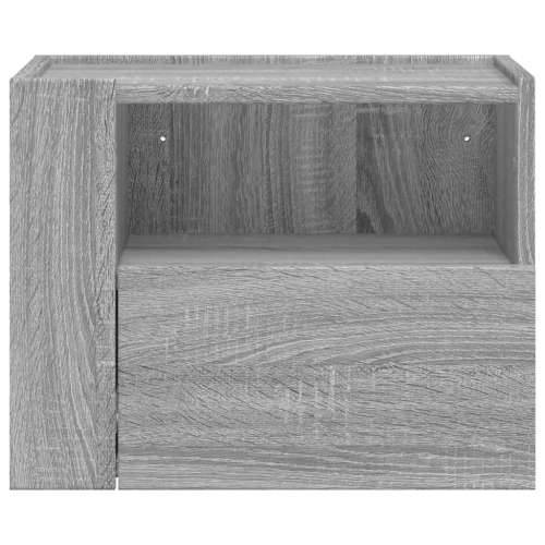 Zidni noćni ormarići 2 kom boja sivog hrasta sonome 45x30x35 cm Sivi hrast sonoma 2 Cijena