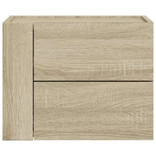 Zidni noćni ormarić boja hrasta sonome 45 x 30 x 35 cm - sonoma hrast 1 Cijena