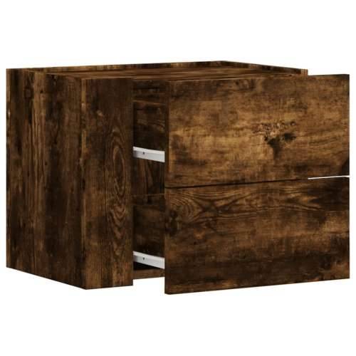 Zidni noćni ormarići 2 kom boja dimljenog hrasta 45x30x35 cm Dimljeni hrast 2 Cijena