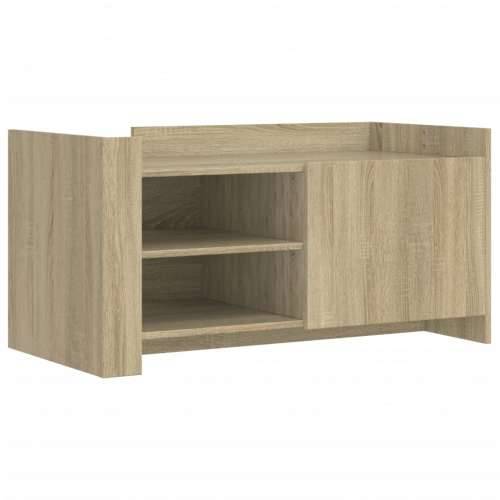 Stolić za kavu boja hrasta sonome 100 x 50 x 50 cm od drva - sonoma hrast 1 100 cm Cijena