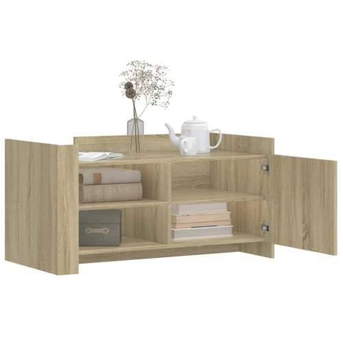 Stolić za kavu boja hrasta sonome 100 x 50 x 50 cm od drva - sonoma hrast 1 100 cm Cijena