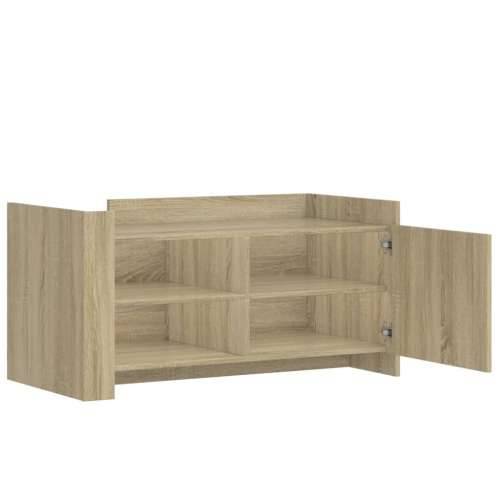 Stolić za kavu boja hrasta sonome 100 x 50 x 50 cm od drva - sonoma hrast 1 100 cm Cijena
