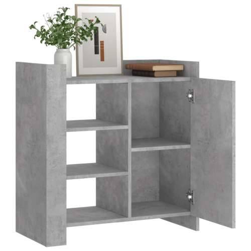Komoda siva boja betona 73,5x35x75 cm od konstruiranog drva - Beton siva 1 Cijena