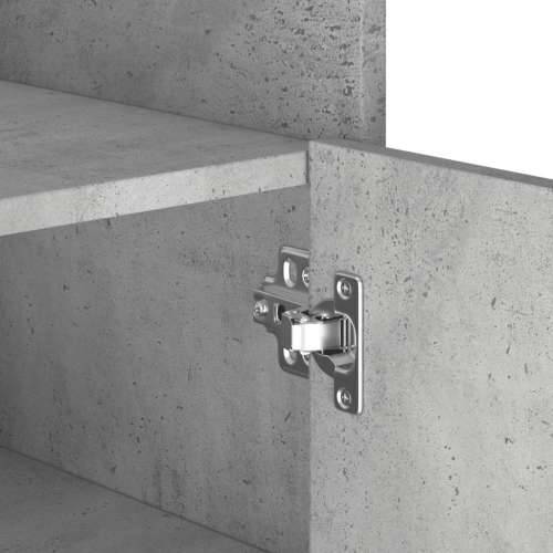 Komoda siva boja betona 73,5x35x75 cm od konstruiranog drva - Beton siva 1 Cijena