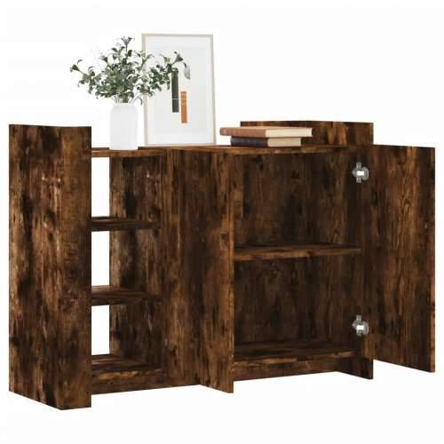 Komoda boja dimljenog hrasta 100 x 35 x 75 cm konstruirano drvo - Dimljeni hrast 1 Cijena
