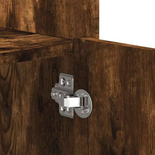 Komoda boja dimljenog hrasta 100 x 35 x 75 cm konstruirano drvo - Dimljeni hrast 1 Cijena