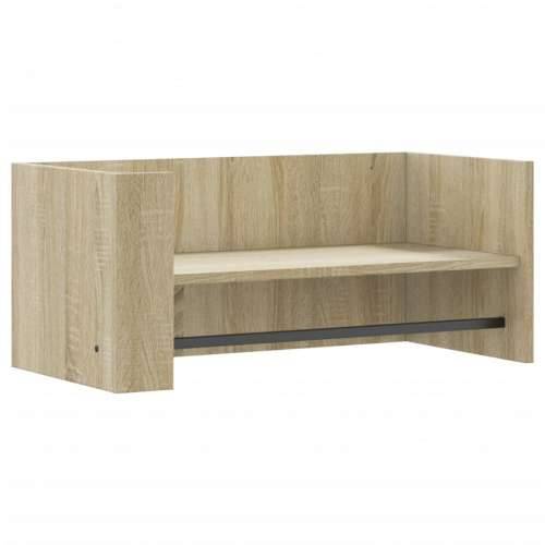 Zidna polica boja hrasta sonome 70,5 x 35 x 30,5 cm drvena - sonoma hrast 70.5 x 35 x 30.5 cm 1 Cijena