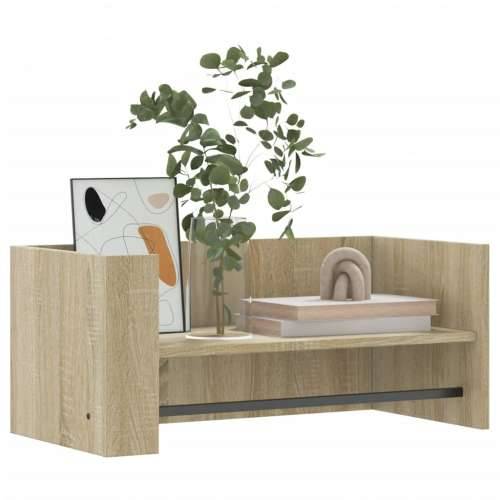 Zidna polica boja hrasta sonome 70,5 x 35 x 30,5 cm drvena - sonoma hrast 70.5 x 35 x 30.5 cm 1 Cijena