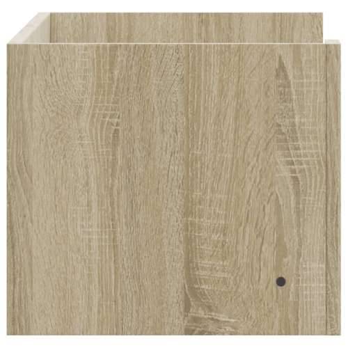 Zidna polica boja hrasta sonome 70,5 x 35 x 30,5 cm drvena - sonoma hrast 70.5 x 35 x 30.5 cm 1 Cijena